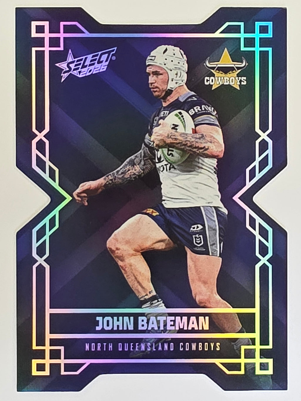 NRL 2026 League Heroes | Colours Diecut | #CD118 | John Bateman | North Queensland Cowboys