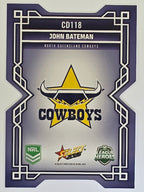 NRL 2026 League Heroes | Colours Diecut | #CD118 | John Bateman | North Queensland Cowboys