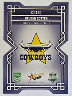 NRL 2026 League Heroes | Colours Diecut | #CD120 | Reuben Cotter | North Queensland Cowboys