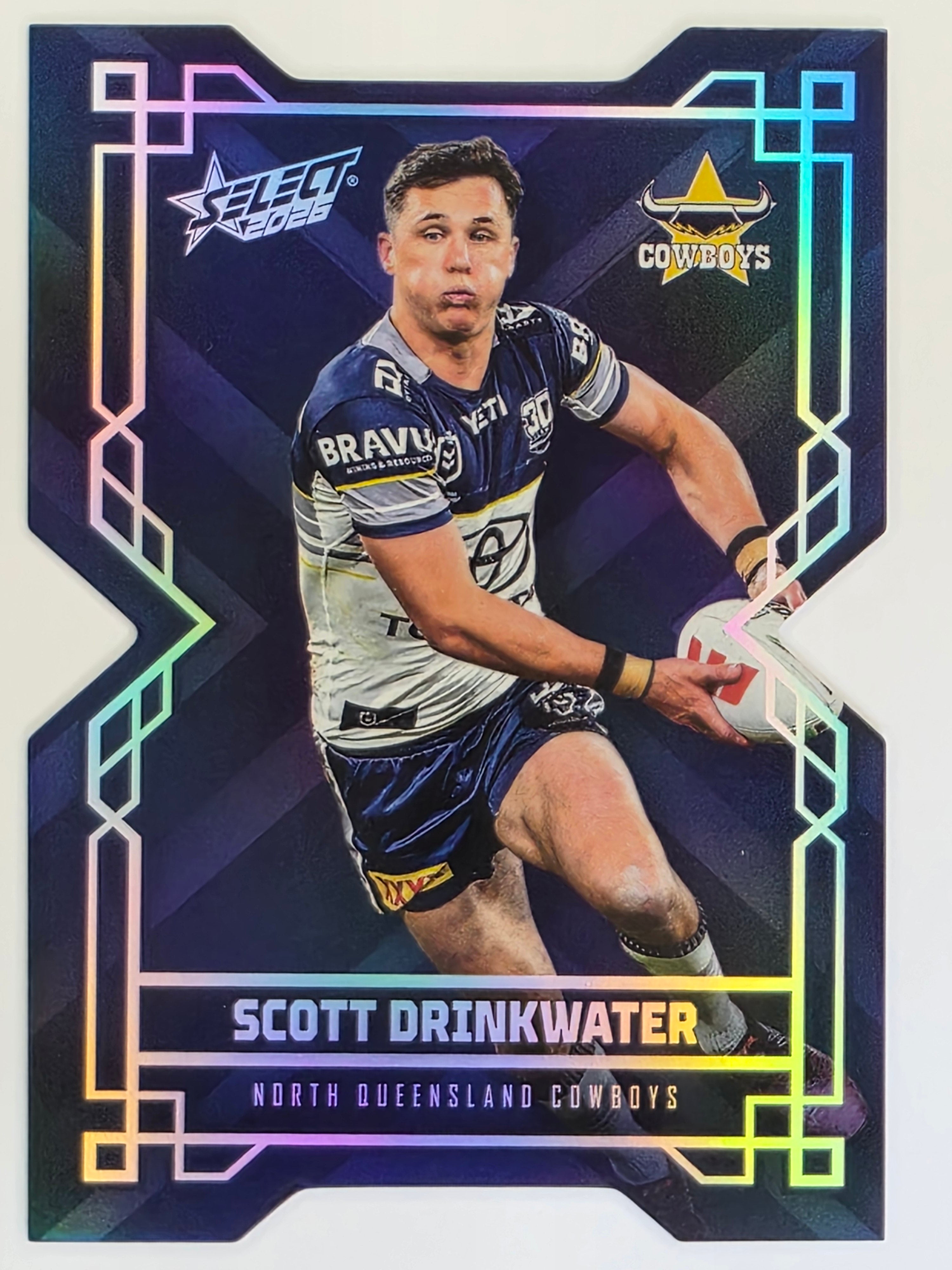 NRL 2026 League Heroes | Colours Diecut | #CD122 | Scott Drinkwater | North Queensland Cowboys