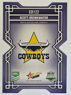 NRL 2026 League Heroes | Colours Diecut | #CD122 | Scott Drinkwater | North Queensland Cowboys