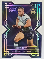 NRL 2026 League Heroes | Colours Diecut | #CD123 | Coen Hess | North Queensland Cowboys