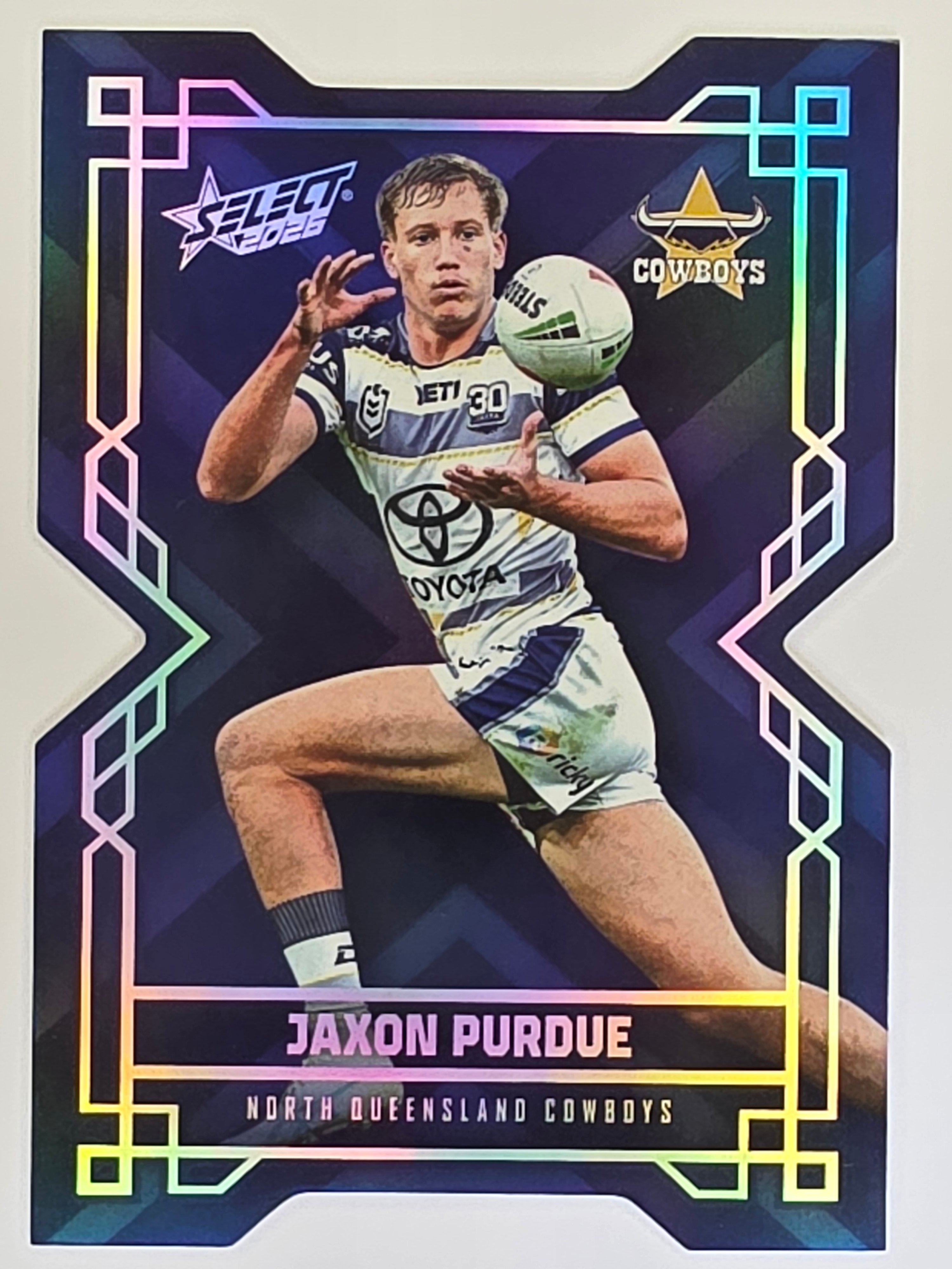 NRL 2026 League Heroes | Colours Diecut | #CD128 | Jaxon Purdue | North Queensland Cowboys