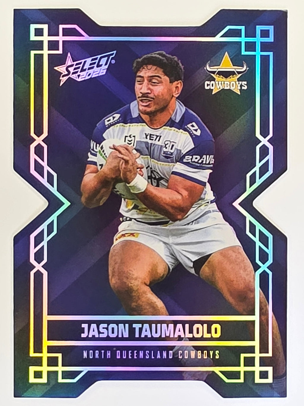 NRL 2026 League Heroes | Colours Diecut | #CD130 | Jason Taumalolo | North Queensland Cowboys