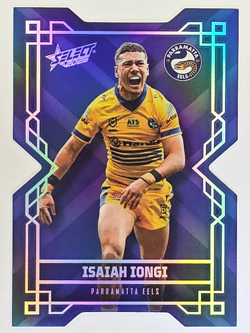 NRL 2026 League Heroes | Colours Diecut | #CD132 | Isaiah Iongi |Parramatta Eels