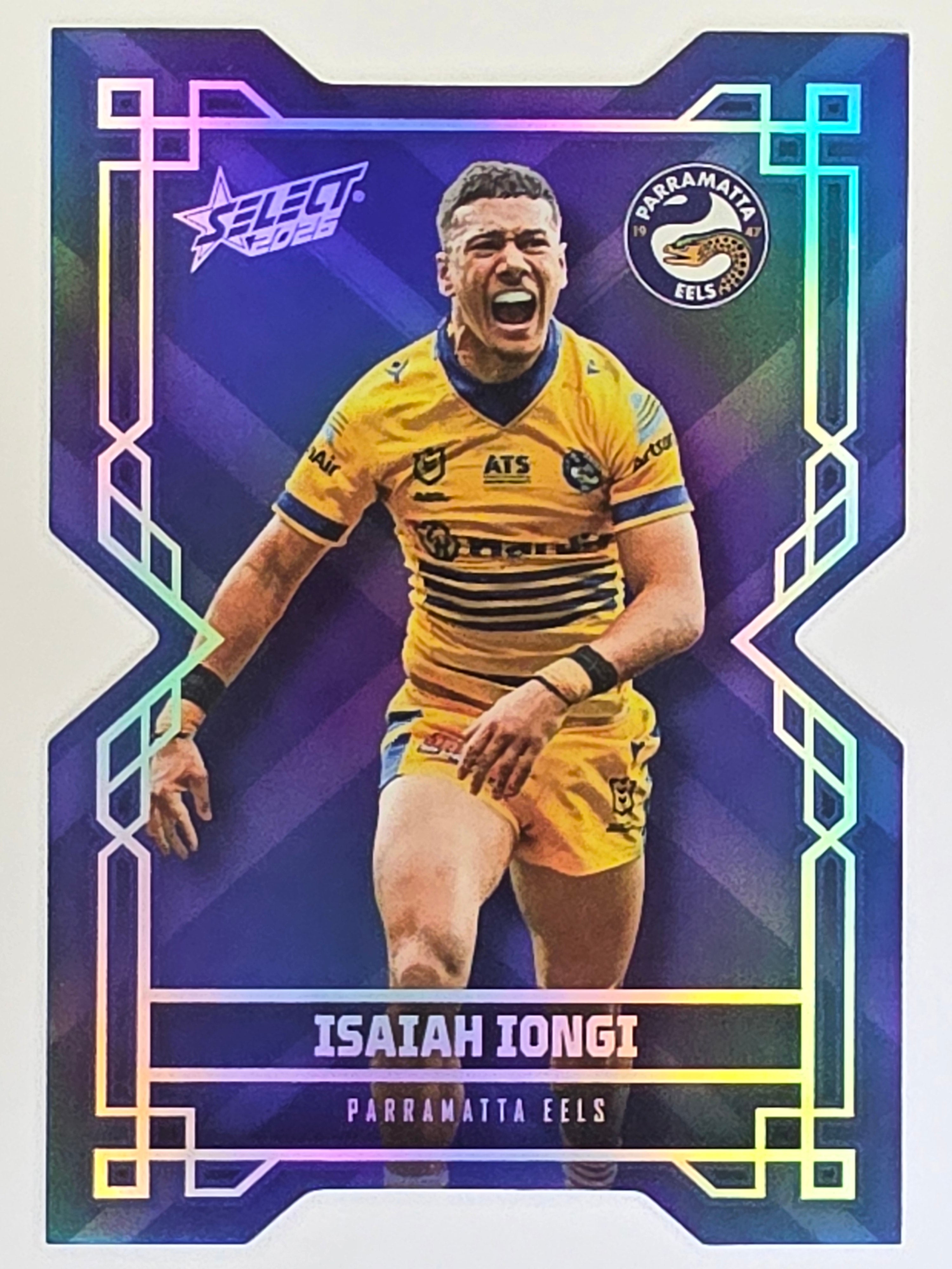 NRL 2026 League Heroes | Colours Diecut | #CD132 | Isaiah Iongi |Parramatta Eels