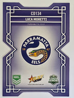 NRL 2026 League Heroes | Colours Diecut | #CD134 | Luca Moretti |Parramatta Eels