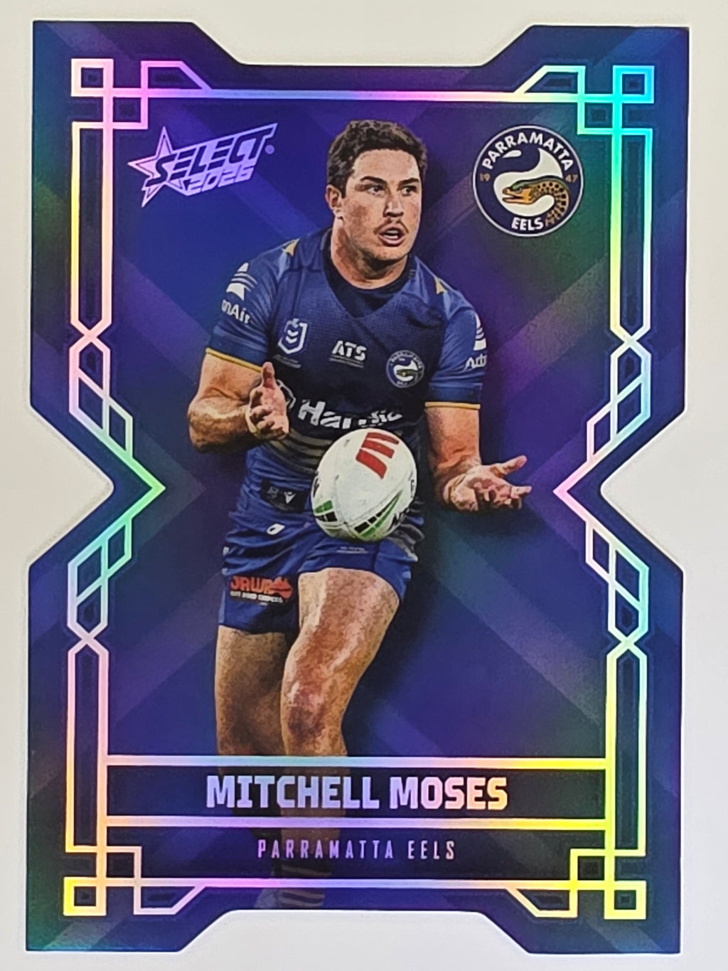 NRL 2026 League Heroes | Colours Diecut | #CD135 | Mitchell Moses | Parramatta Eels