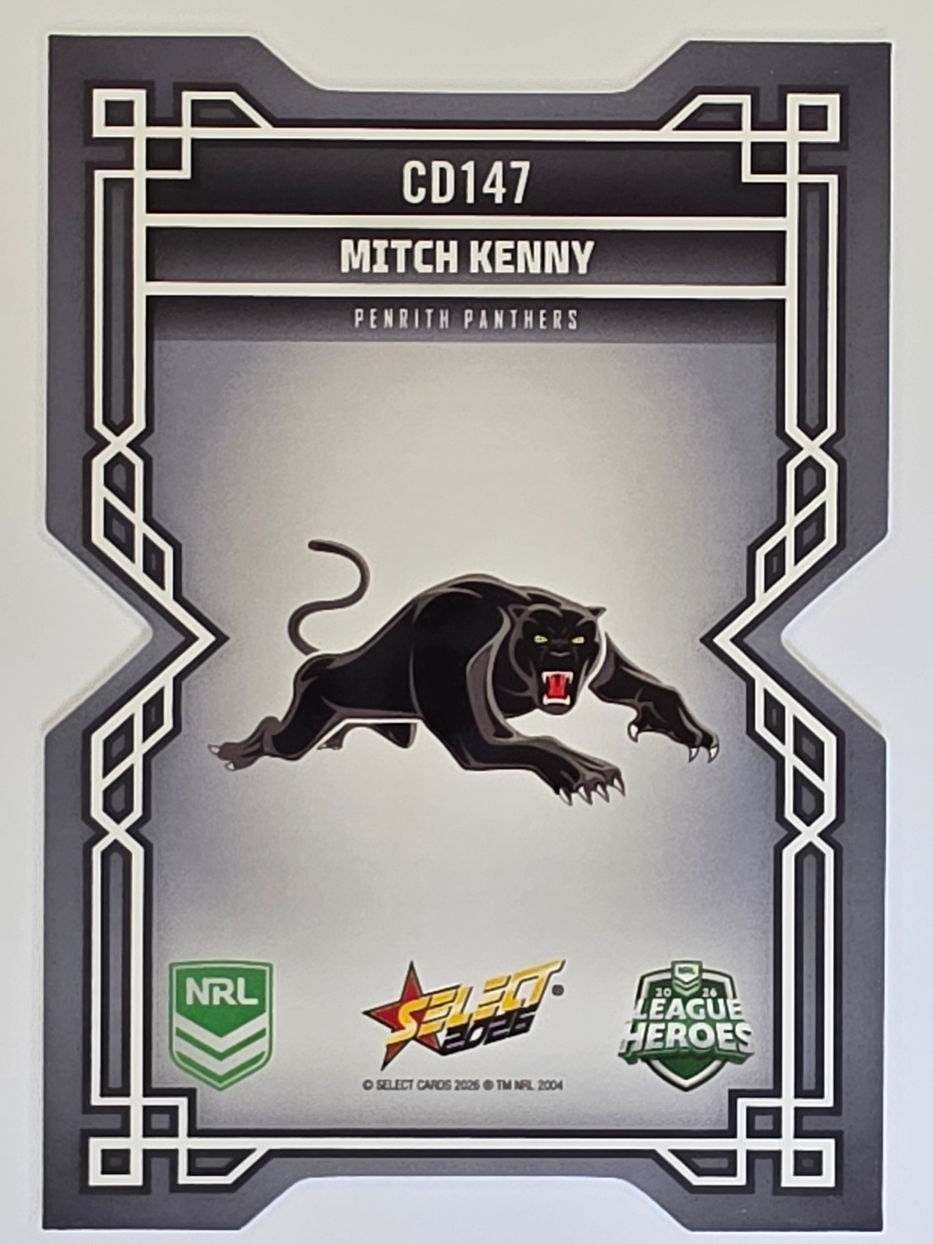 NRL 2026 League Heroes | Colours Diecut | #CD147 | Mitch Kenny |Penrith Panthers