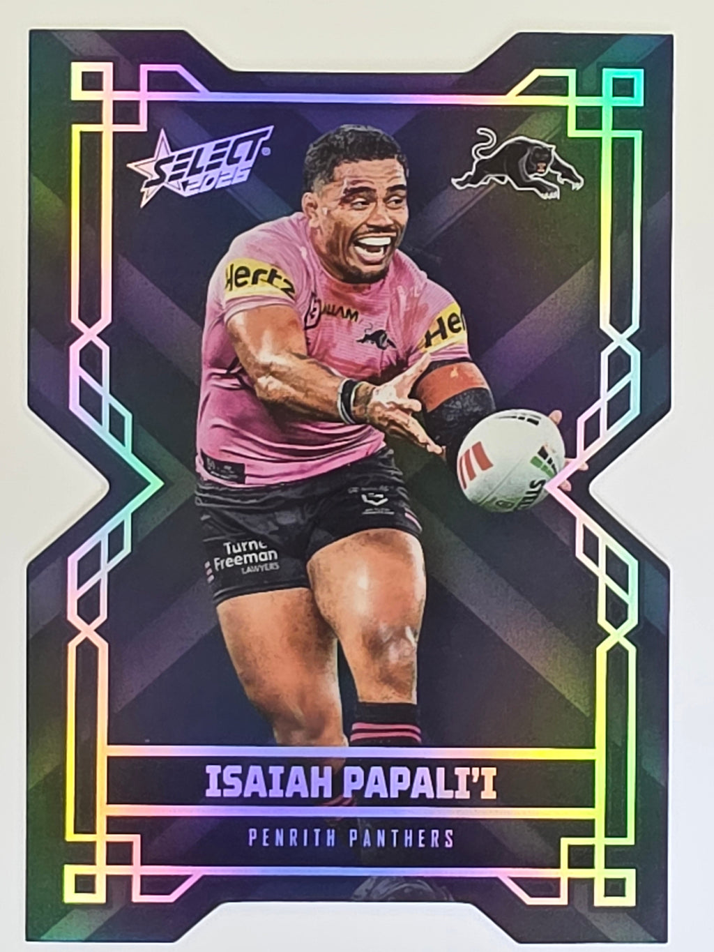 NRL 2026 League Heroes | Colours Diecut | #CD151 | Isaiah Papali’i | Penrith Panthers