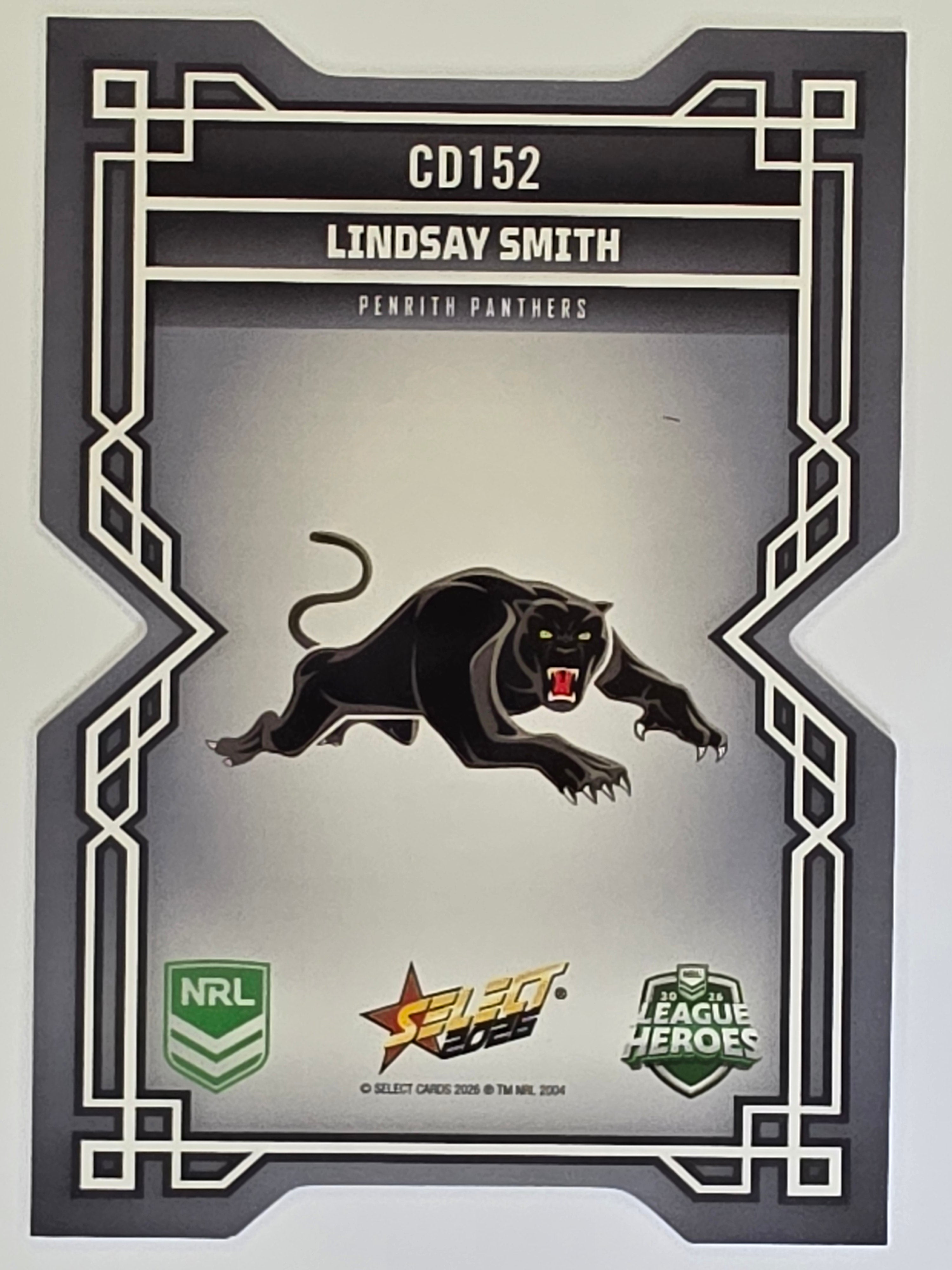 NRL 2026 League Heroes | Colours Diecut | #CD152 | Lindsay Smith | Penrith Panthers