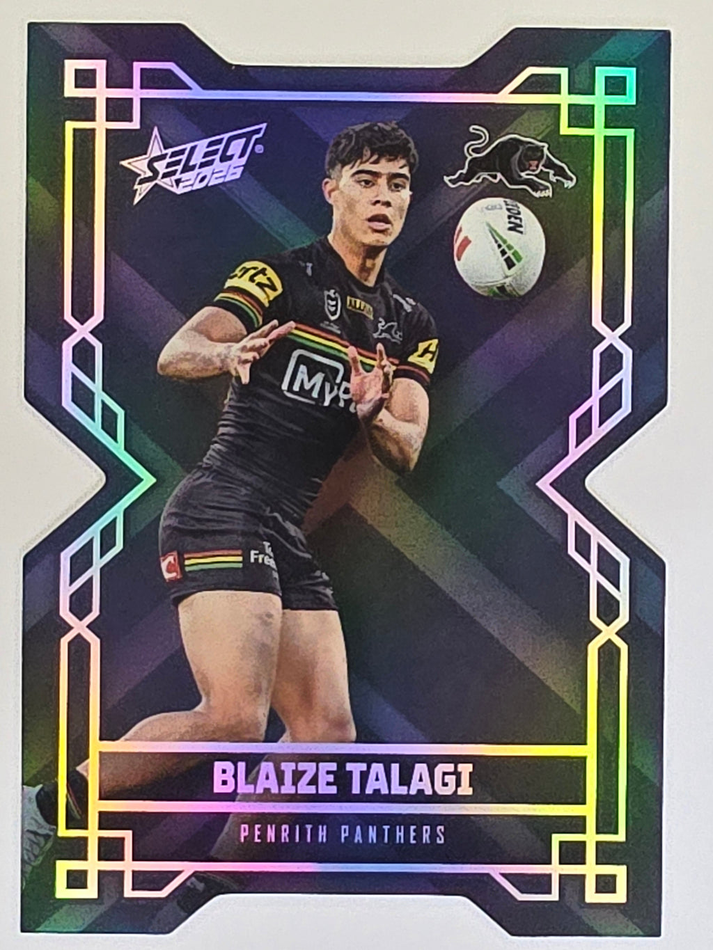 NRL 2026 League Heroes | Colours Diecut | #CD154 | Blaize Talagi | Penrith Panthers
