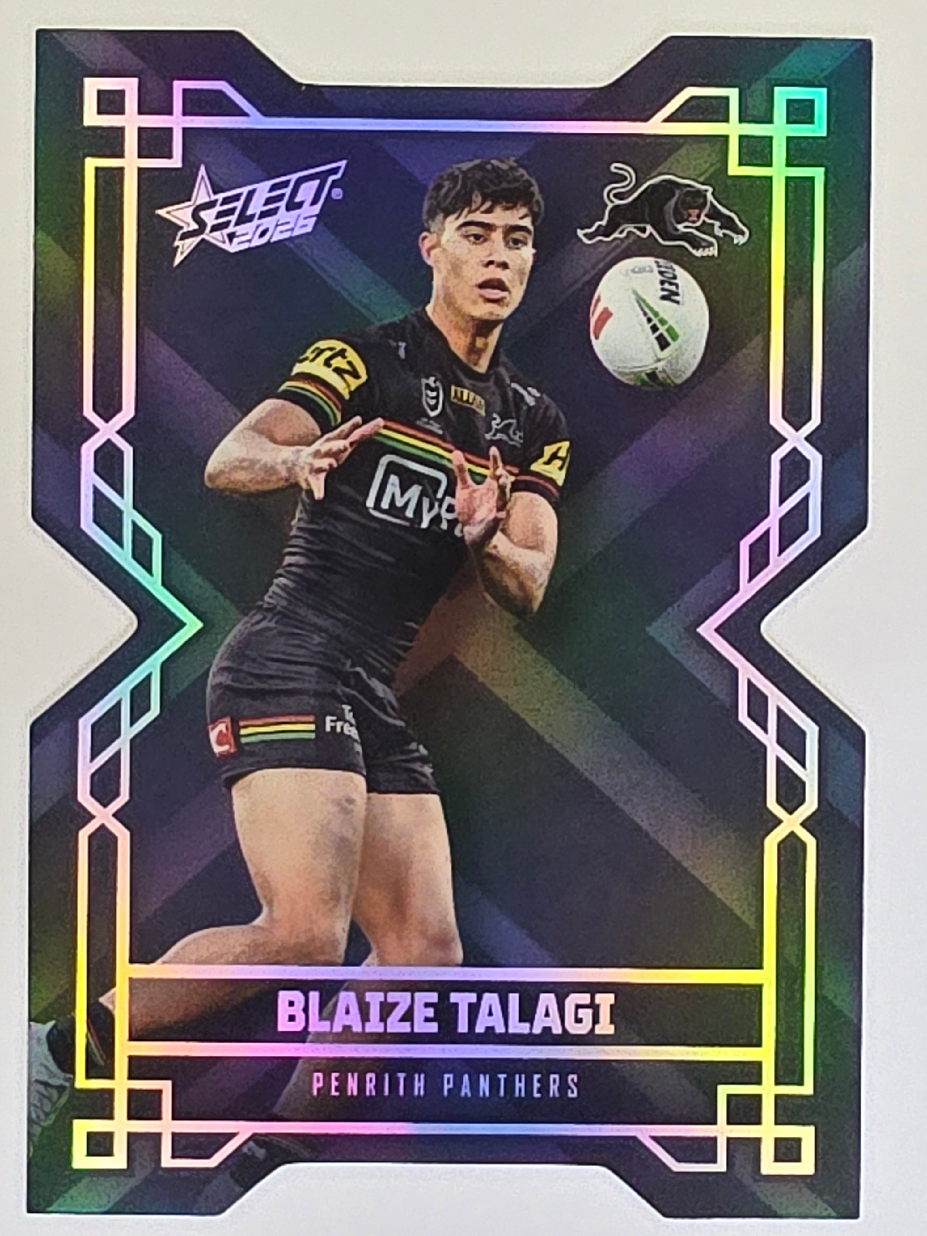 NRL 2026 League Heroes | Colours Diecut | #CD154 | Blaize Talagi | Penrith Panthers