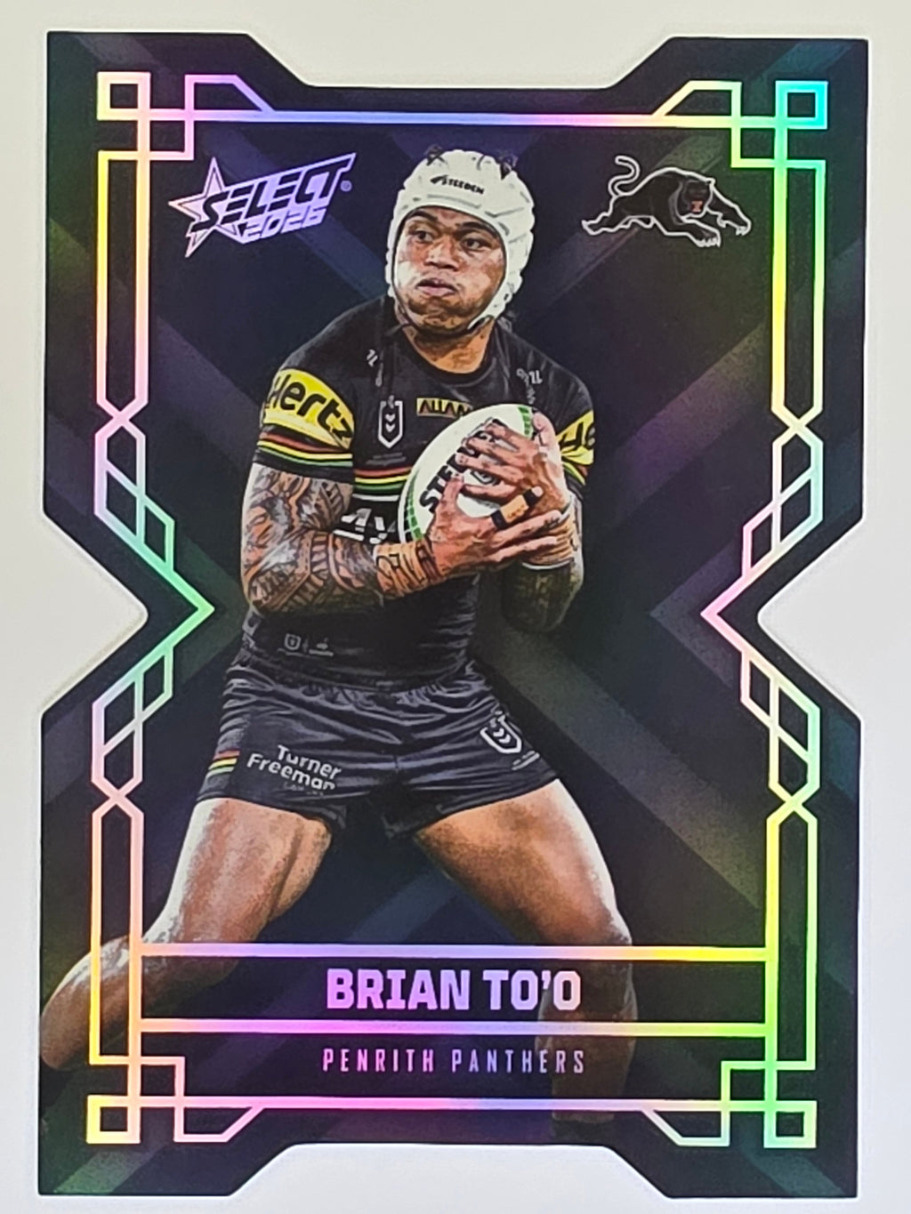 NRL 2026 League Heroes | Colours Diecut | #CD155 | Brian To’o | Penrith Panthers