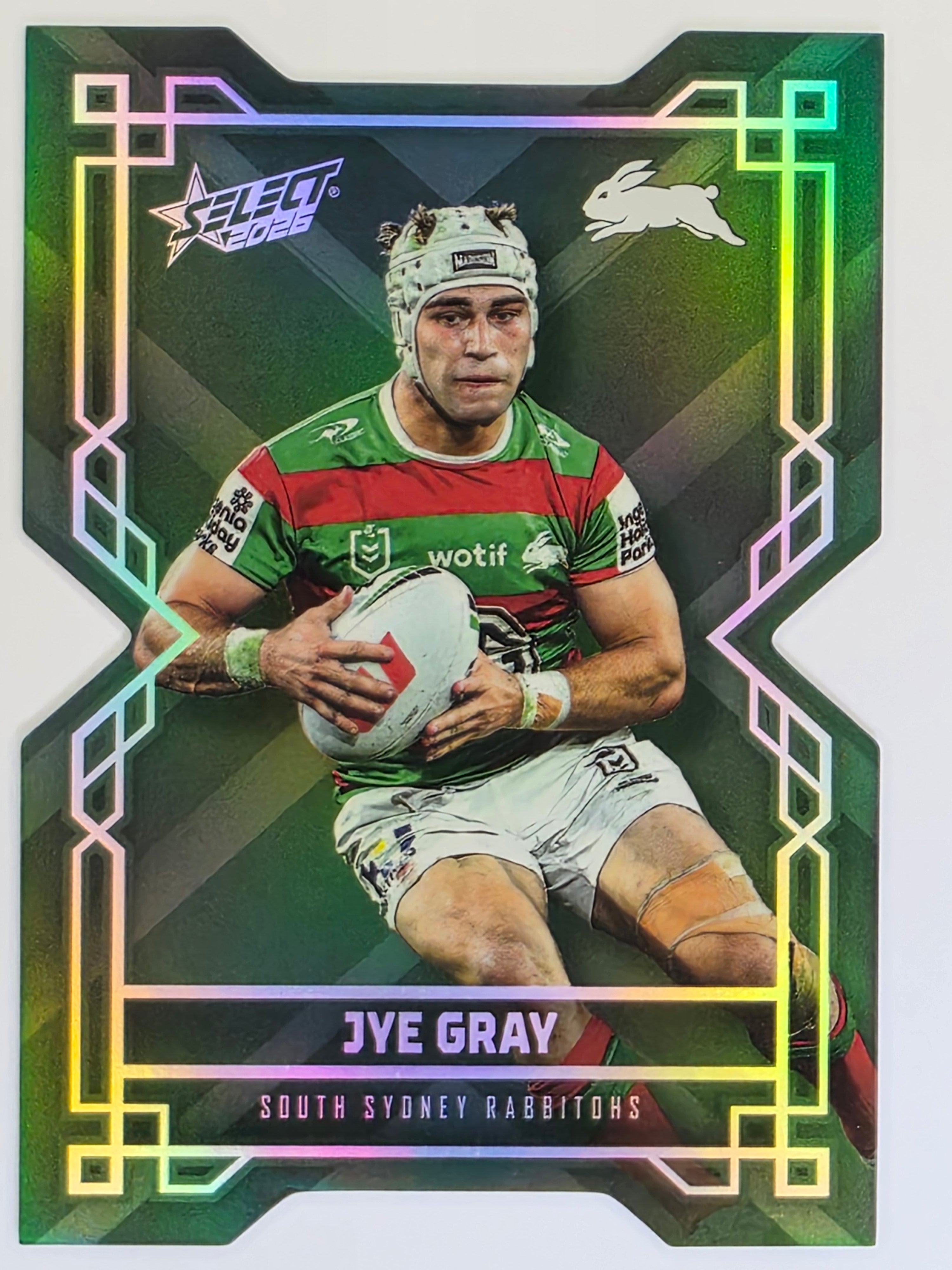 NRL 2026 League Heroes | Colours Diecut | #CD159 | Jye Gray | South Sydney Rabbitohs