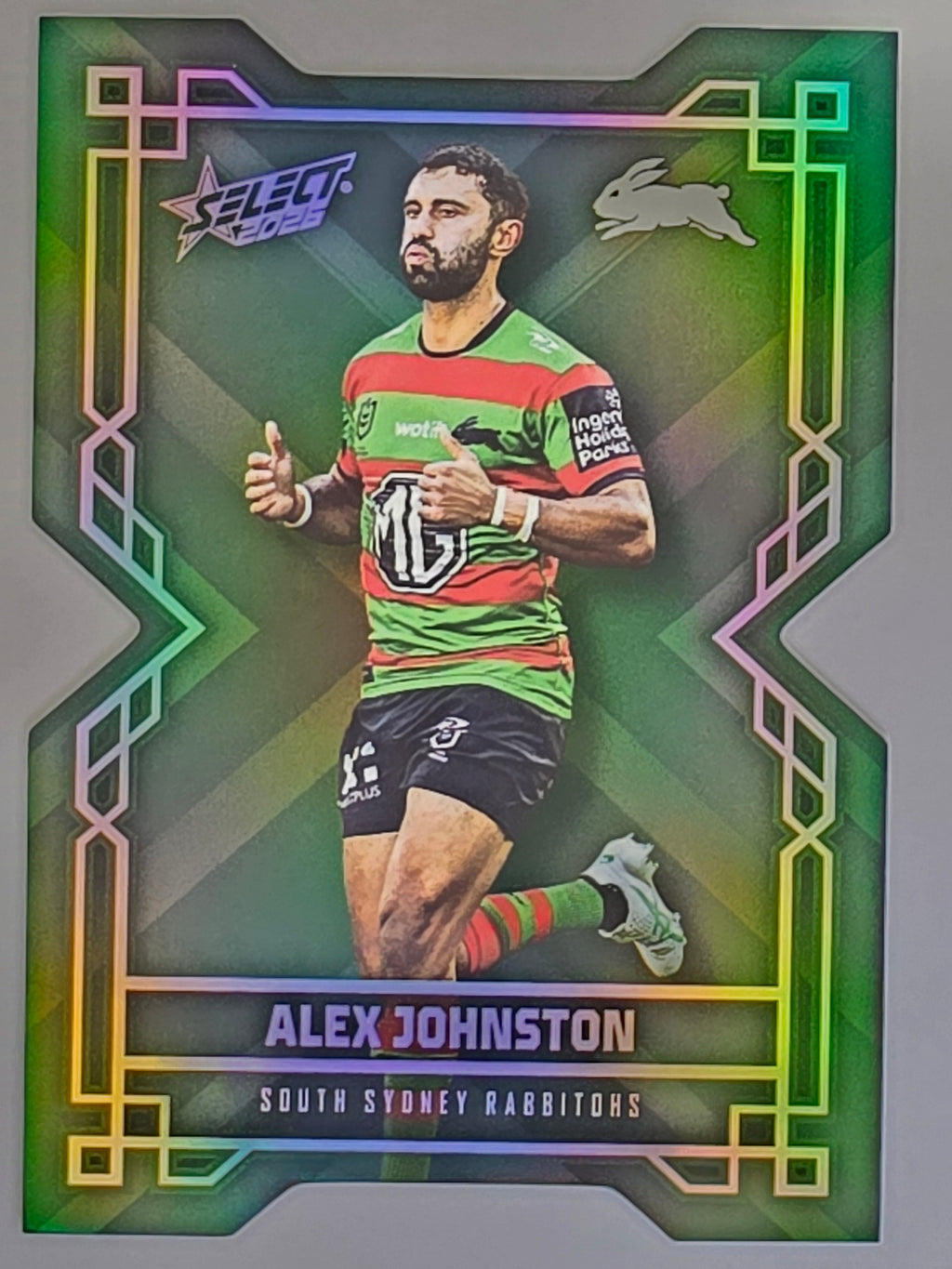 NRL 2026 League Heroes | Colours Diecut | #CD161 | Alex Johnston | South Sydney Rabbitohs