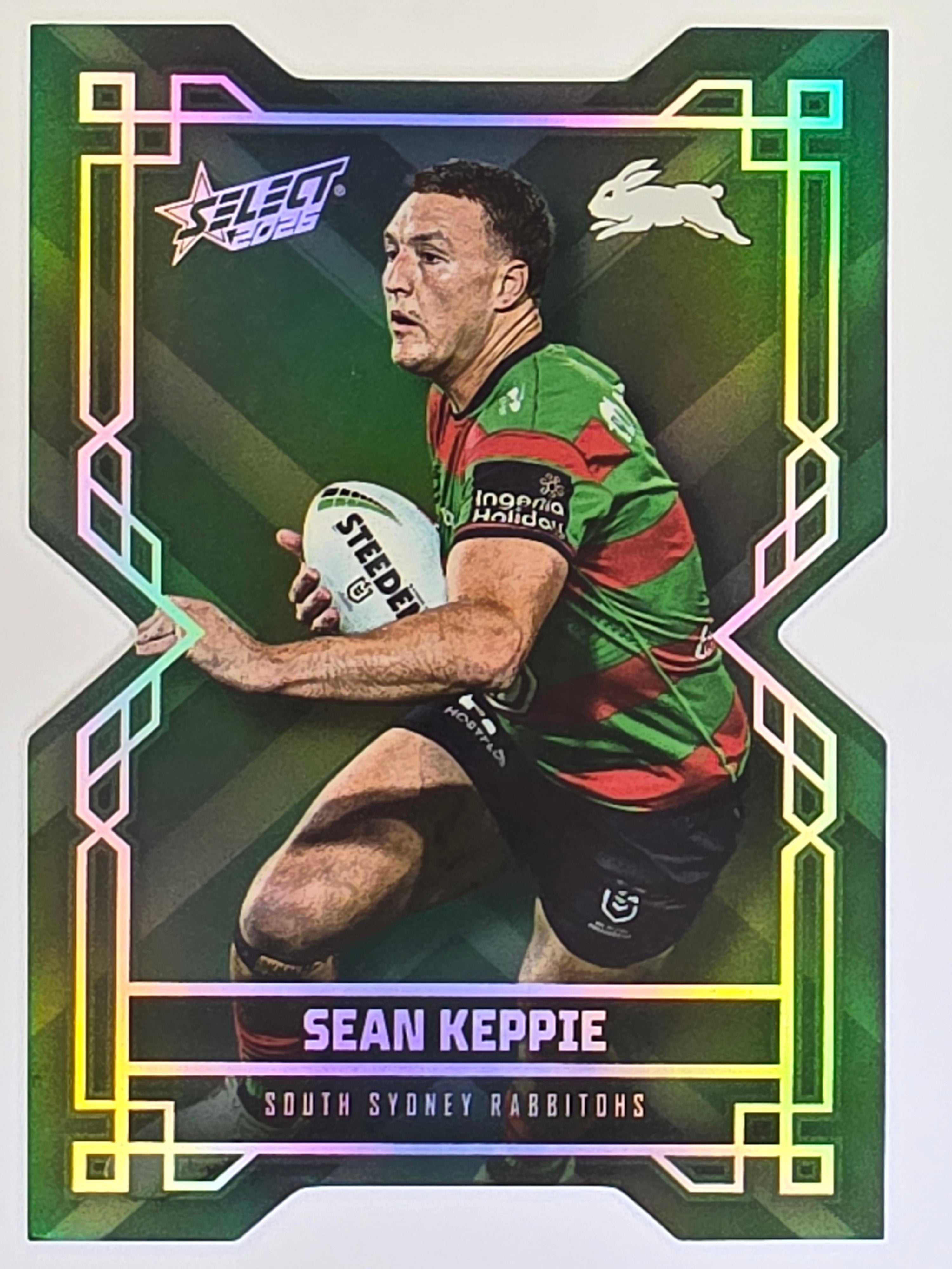 NRL 2026 League Heroes | Colours Diecut | #CD162 | Sean Keppie | South Sydney Rabbitohs