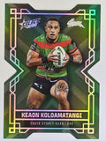 NRL 2026 League Heroes | Colours Diecut | #CD163 | Keaon Koloamatangi | South Sydney Rabbitohs