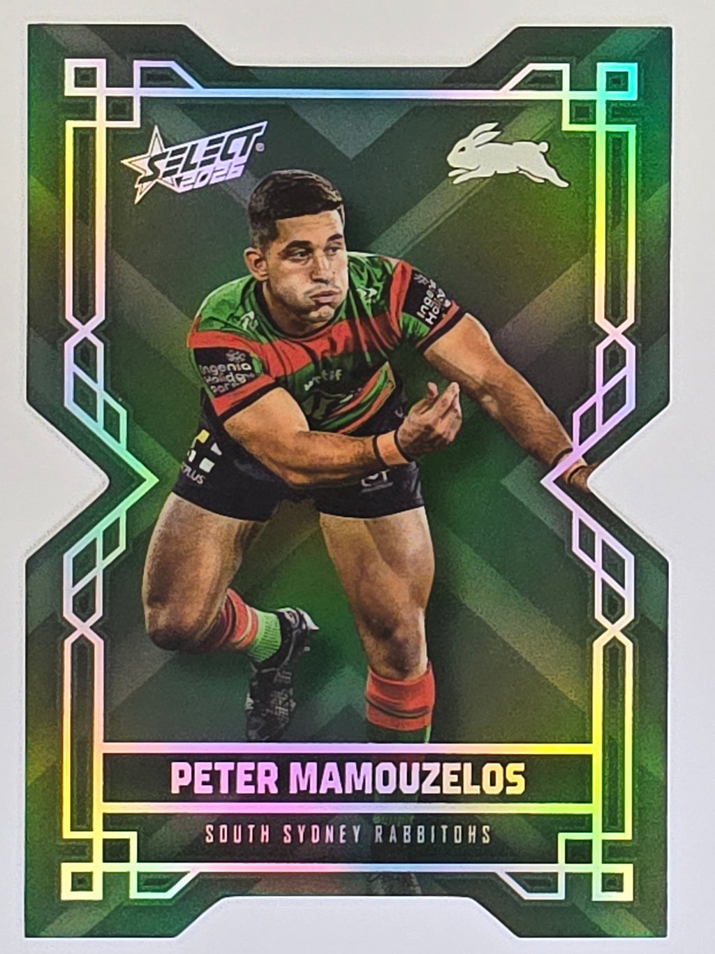 NRL 2026 League Heroes | Colours Diecut | #CD165 | Peter Mamouzelos | South Sydney Rabbitohs