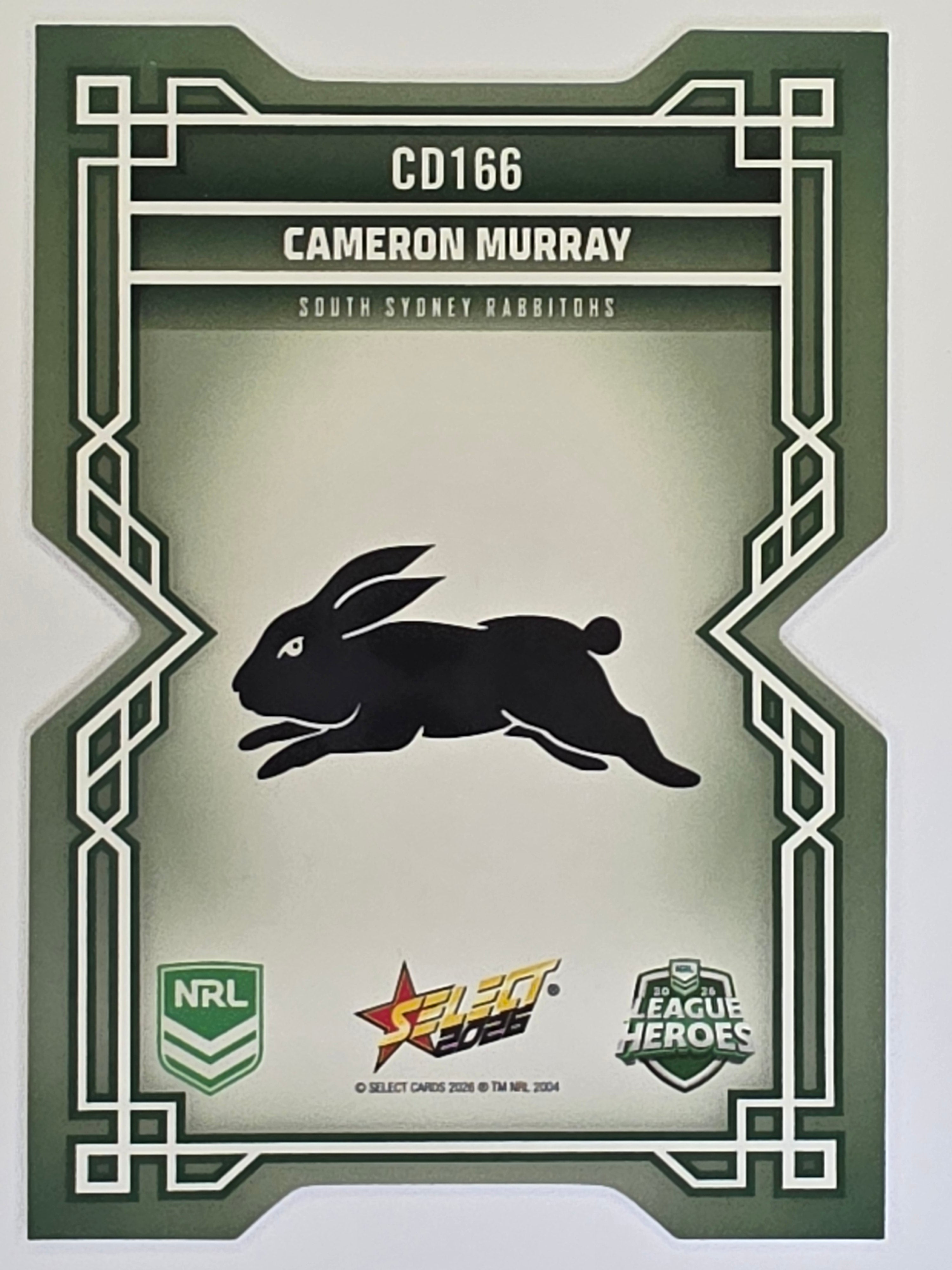 NRL 2026 League Heroes | Colours Diecut | #CD166 | Cameron Murray | South Sydney Rabbitohs