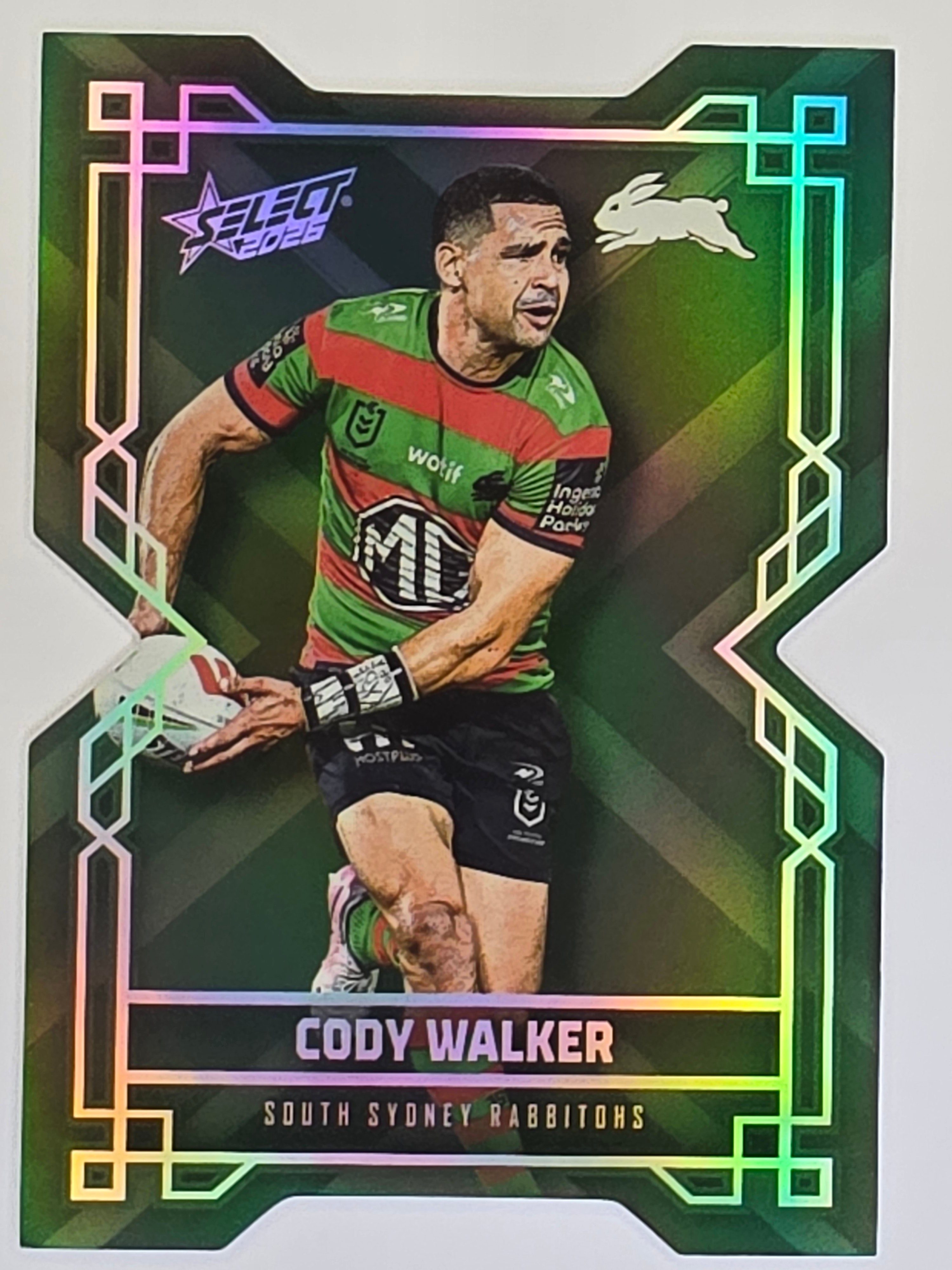 NRL 2026 League Heroes | Colours Diecut | #CD168 | Cody Walker | South Sydney Rabbitohs