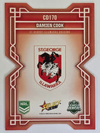 NRL 2026 League Heroes | Colours Diecut | #CD170 |Damien Cook |St George Dragons