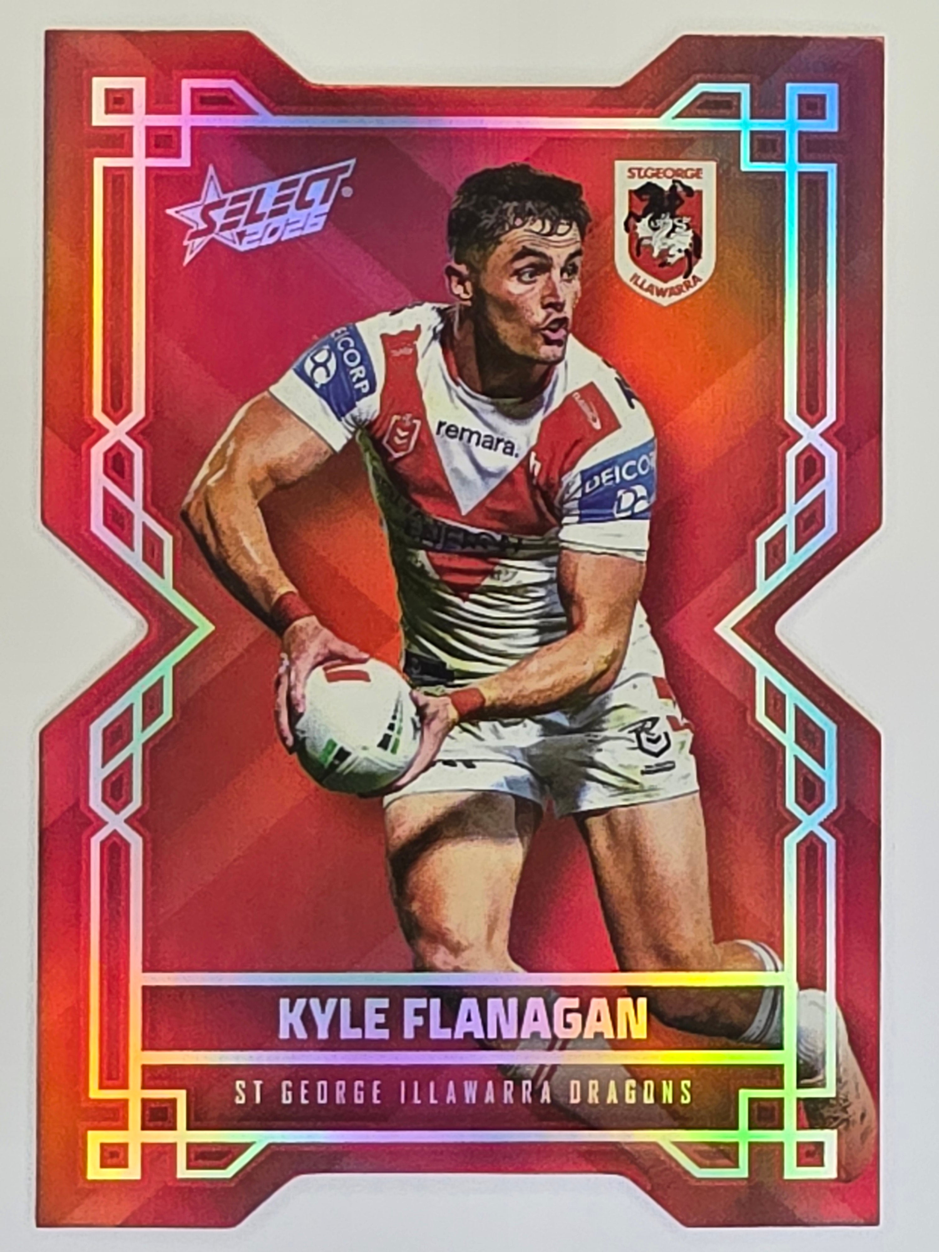 NRL 2026 League Heroes | Colours Diecut | #CD172 | Kyle Flanagan | St George Dragons