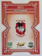 NRL 2026 League Heroes | Colours Diecut | #CD172 | Kyle Flanagan | St George Dragons