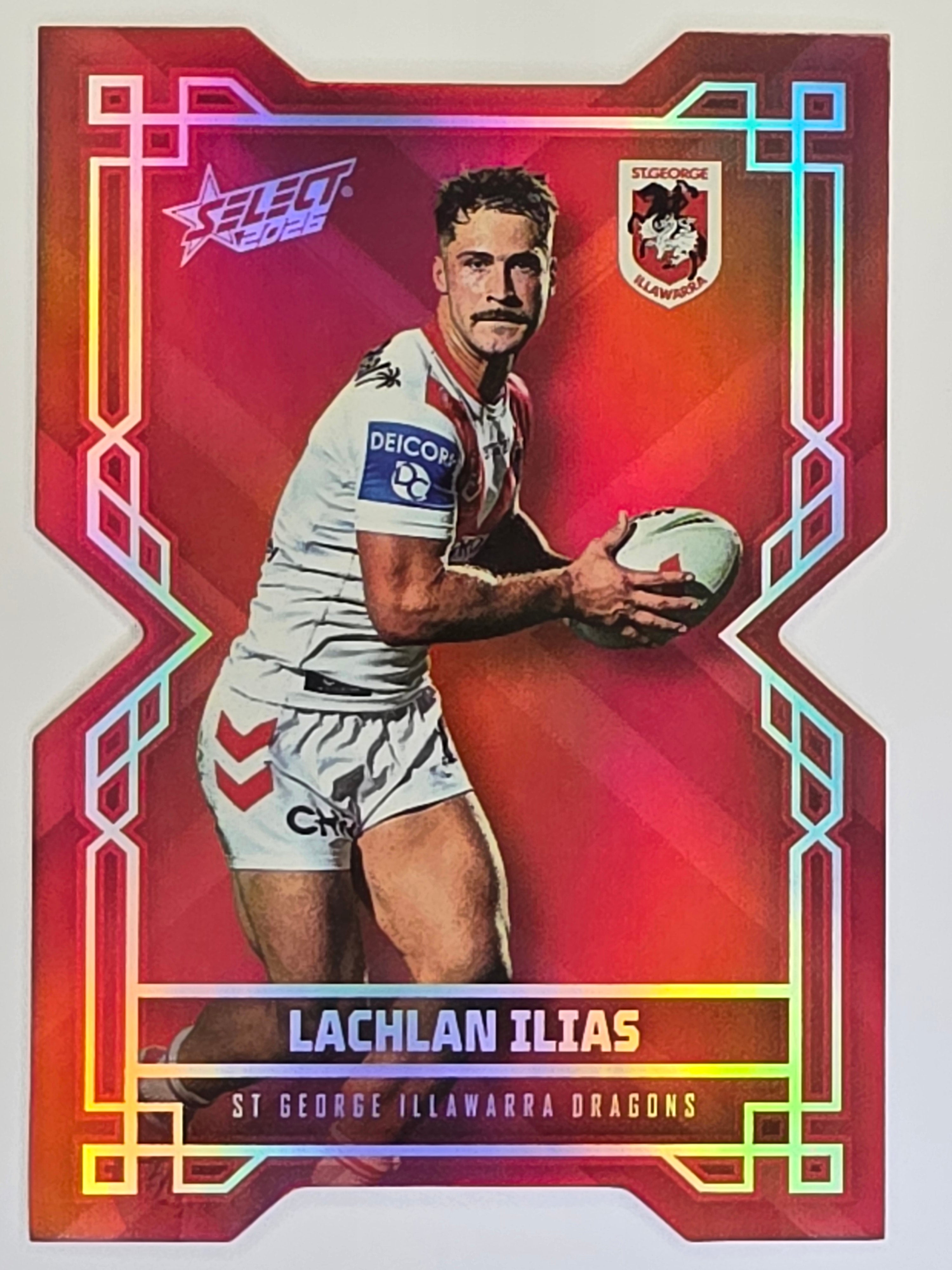 NRL 2026 League Heroes | Colours Diecut | #CD176 | Lachlan Ilias | St George Dragons