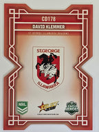 NRL 2026 League Heroes | Colours Diecut | #CD178 | David Klemmer | St George Dragons
