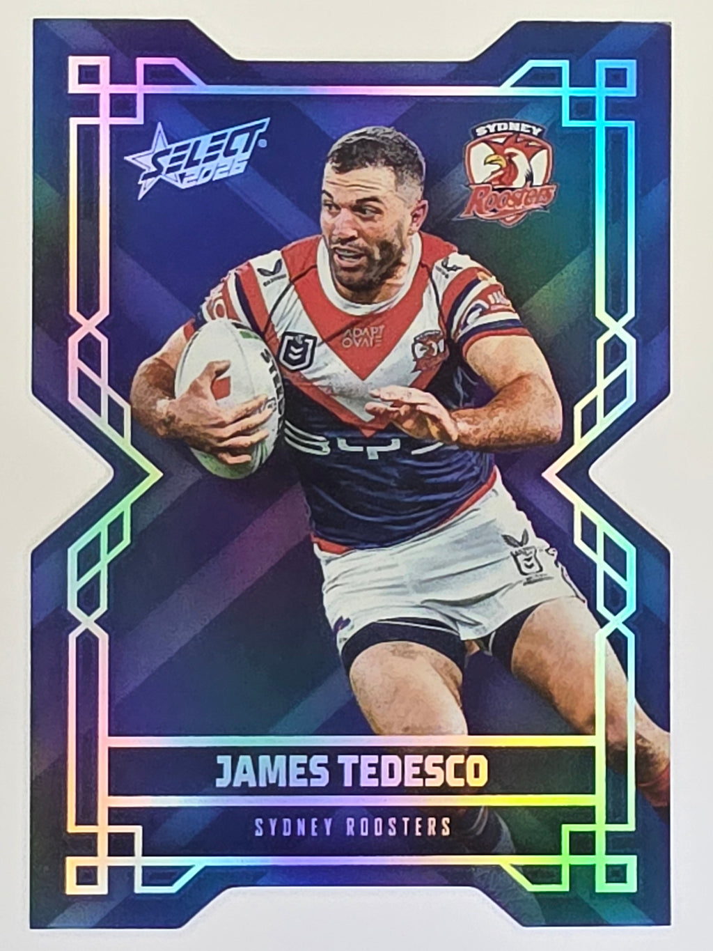NRL 2026 League Heroes | Colours Diecut | #CD189 |James Tedesco |Sydney Roosters