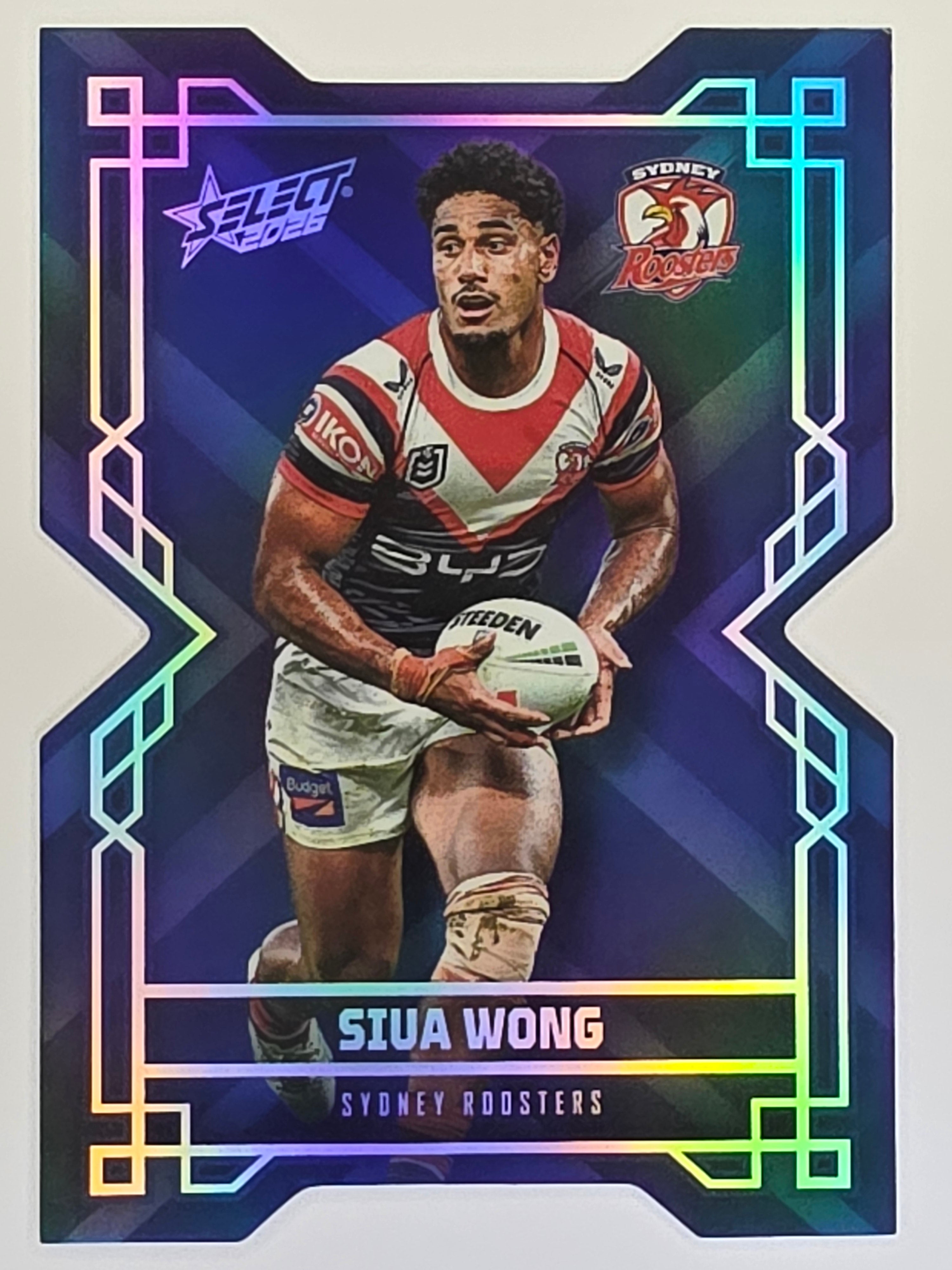 NRL 2026 League Heroes | Colours Diecut | #CD195 | Siua Wong | Sydney Roosters