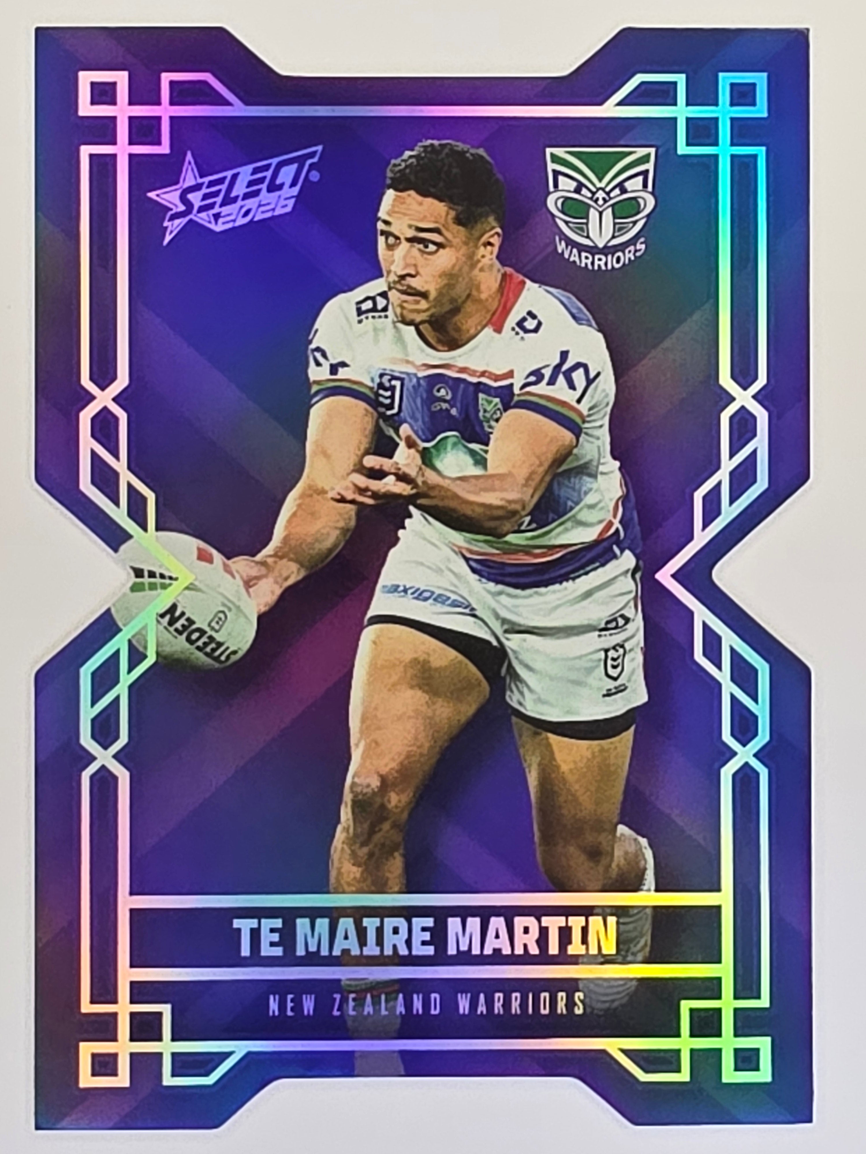NRL 2026 League Heroes | Colours Diecut | #CD203 | Te Maire Martin | New Zealand Warriors