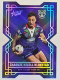 NRL 2026 League Heroes | Colours Diecut | #CD205 | Charnze Nicoll-Klokstad | New Zealand Warriors