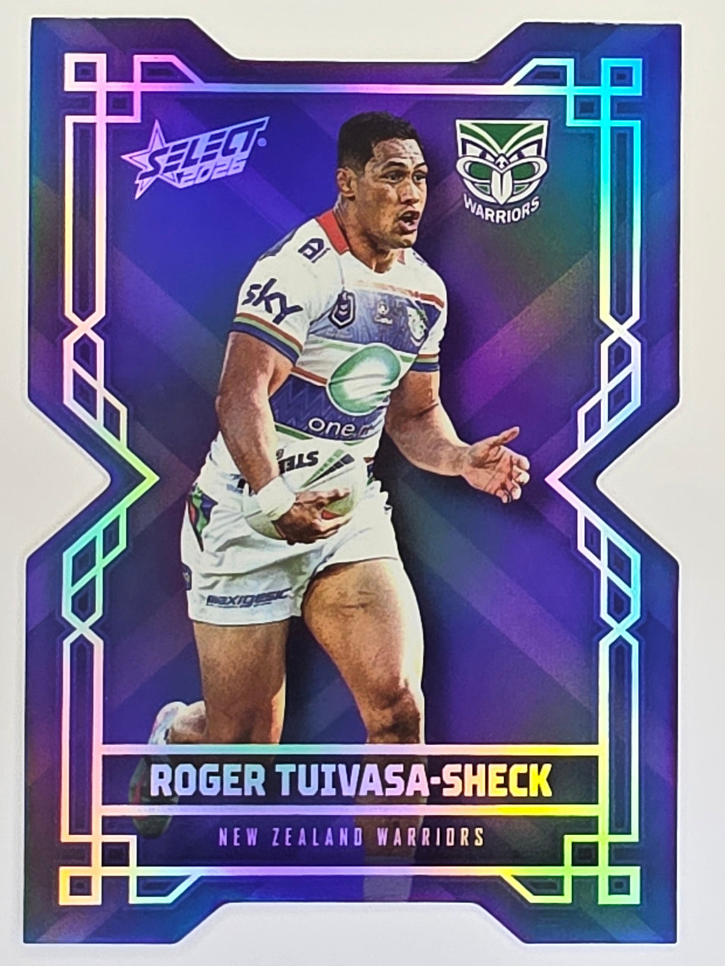 NRL 2026 League Heroes | Colours Diecut | #CD207 | Roger Tuivasa-Sheck | New Zealand Warriors