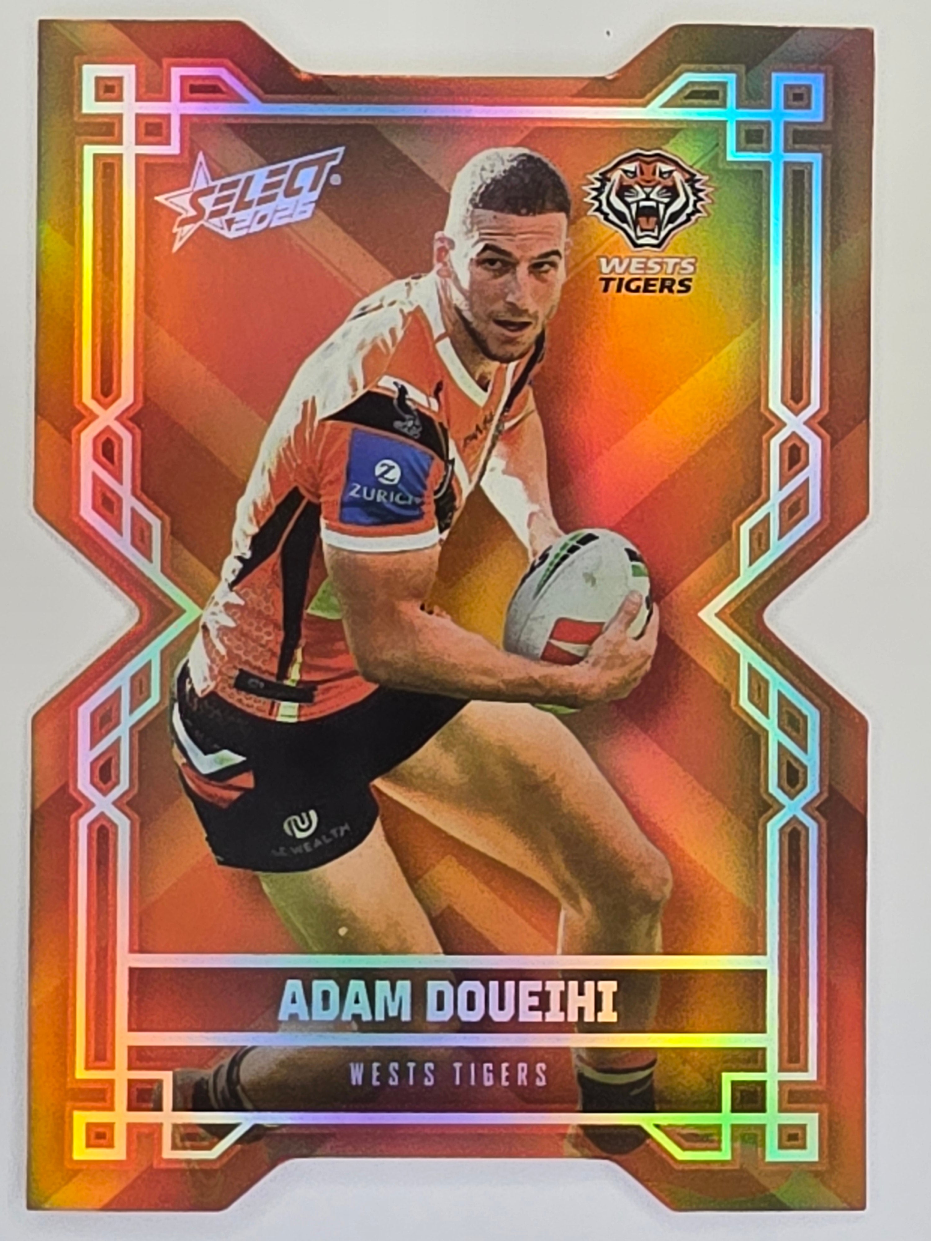 NRL 2026 League Heroes | Colours Diecut | #CD210 | Adam Doueihi | Wests Tigers