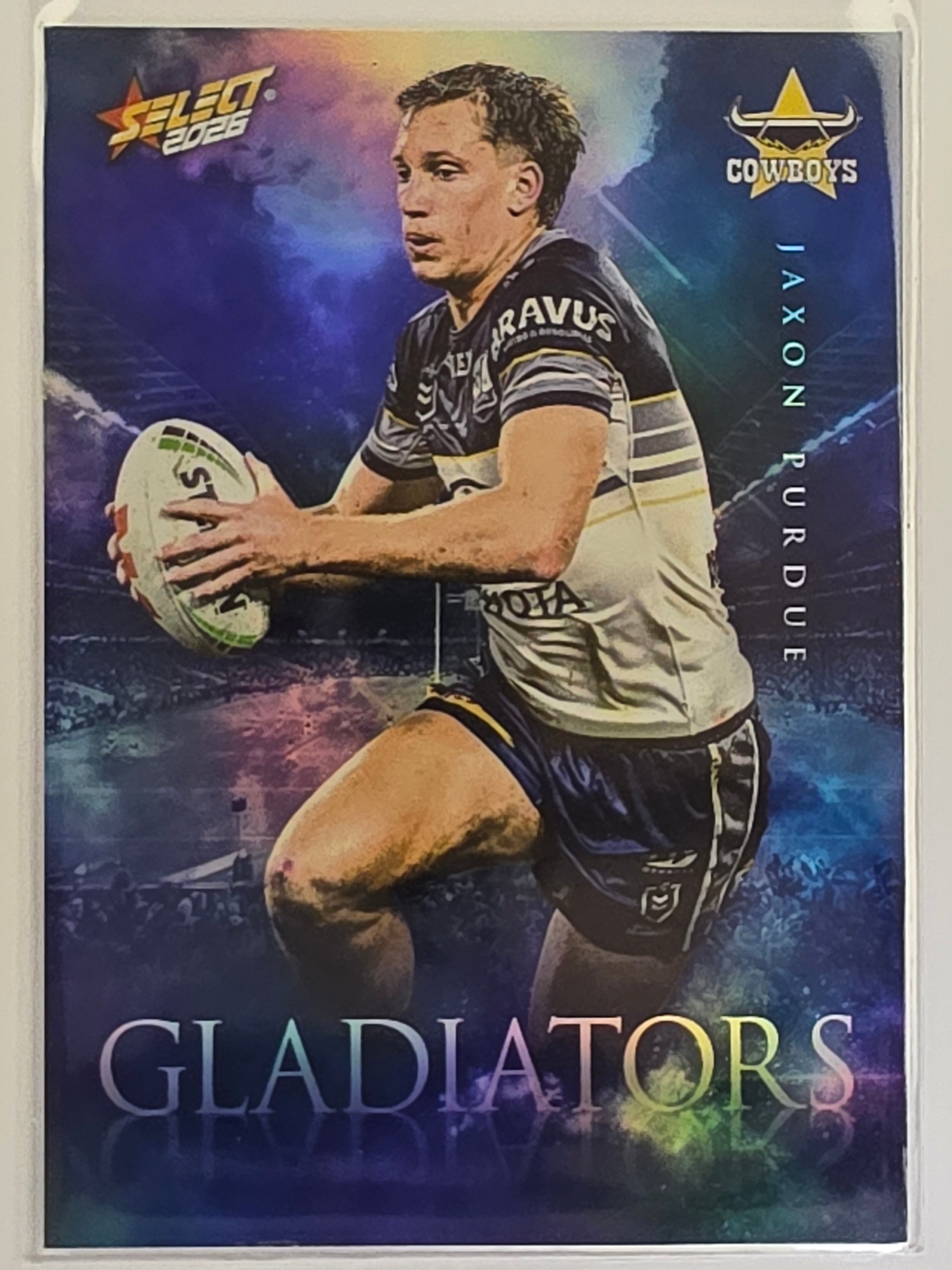 NRL 2026 League Heroes | Gladiators | #G89 | #264/599 | Jaxon Purdue | North Queensland Cowboys
