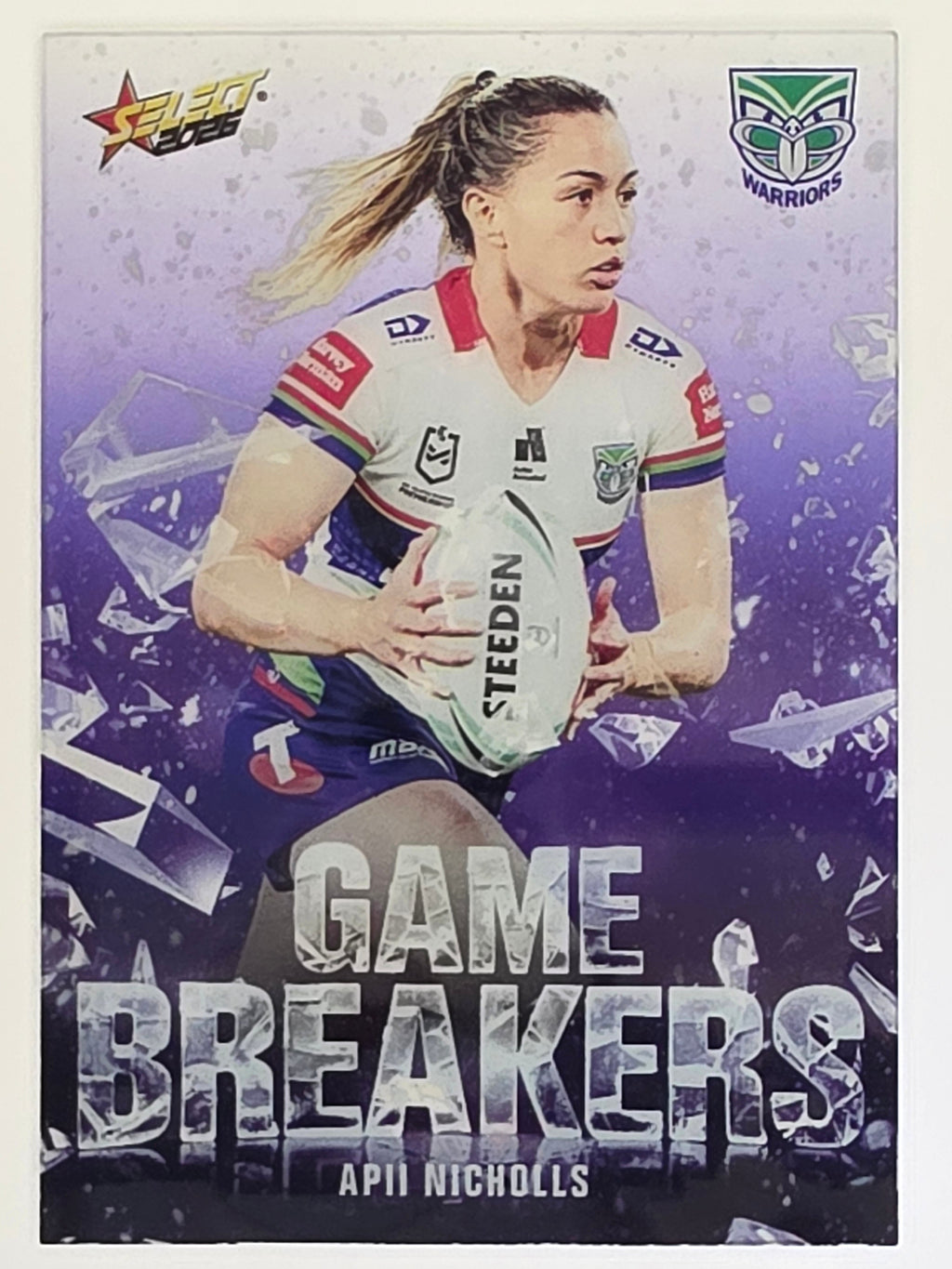 NRL 2026 League Heroes | Gamebreakers | #GB158 | Apii Nicholls | NRLW New Zealand Warriors
