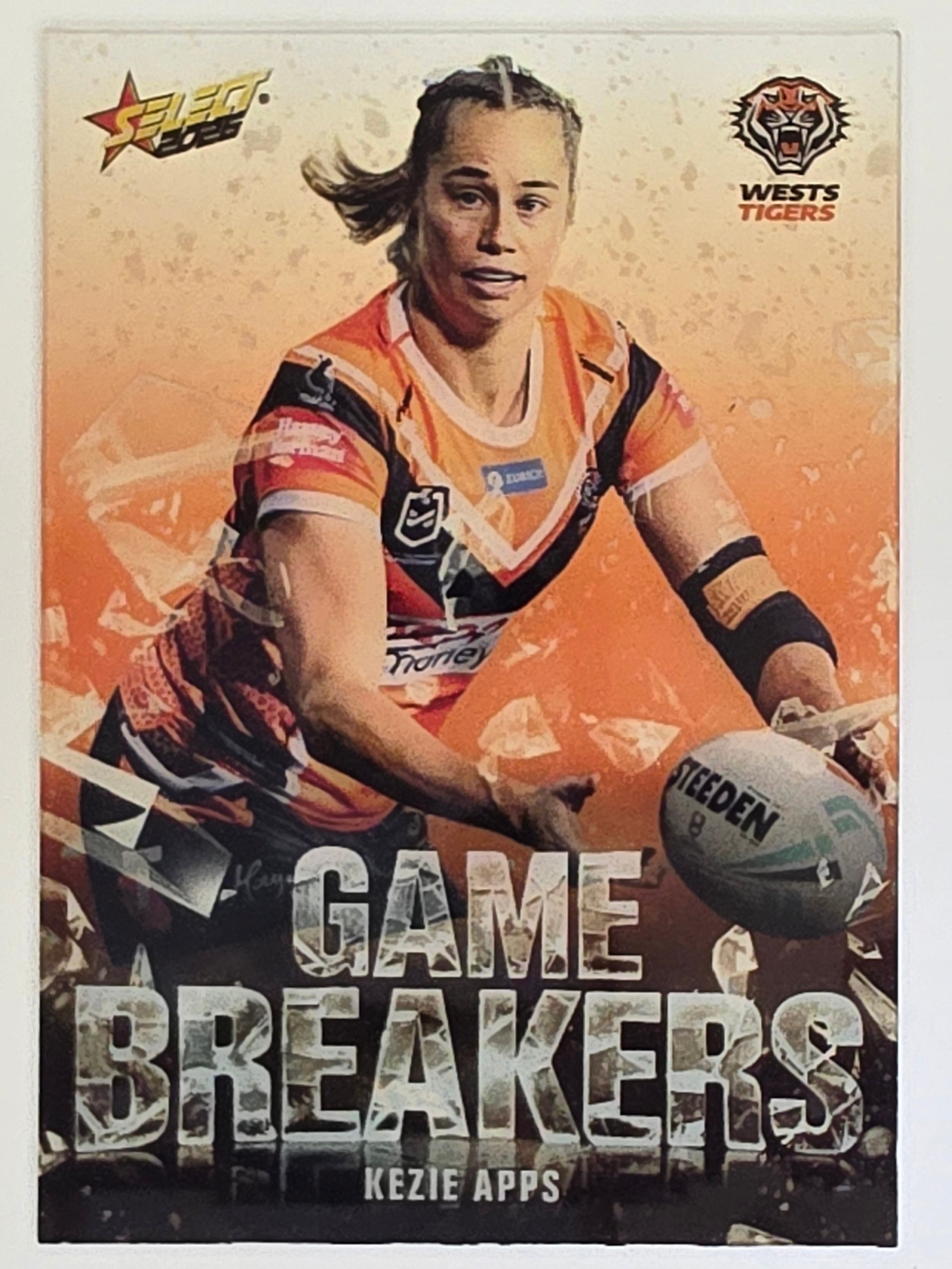 NRL 2026 League Heroes | Gamebreakers | #GB159 | Kezie Apps | NRLW Wests Tigers