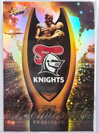 NRL 2026 League Heroes | Premiership Predictor Gold | #PPG9 | #054/230 | Newcastle Knights