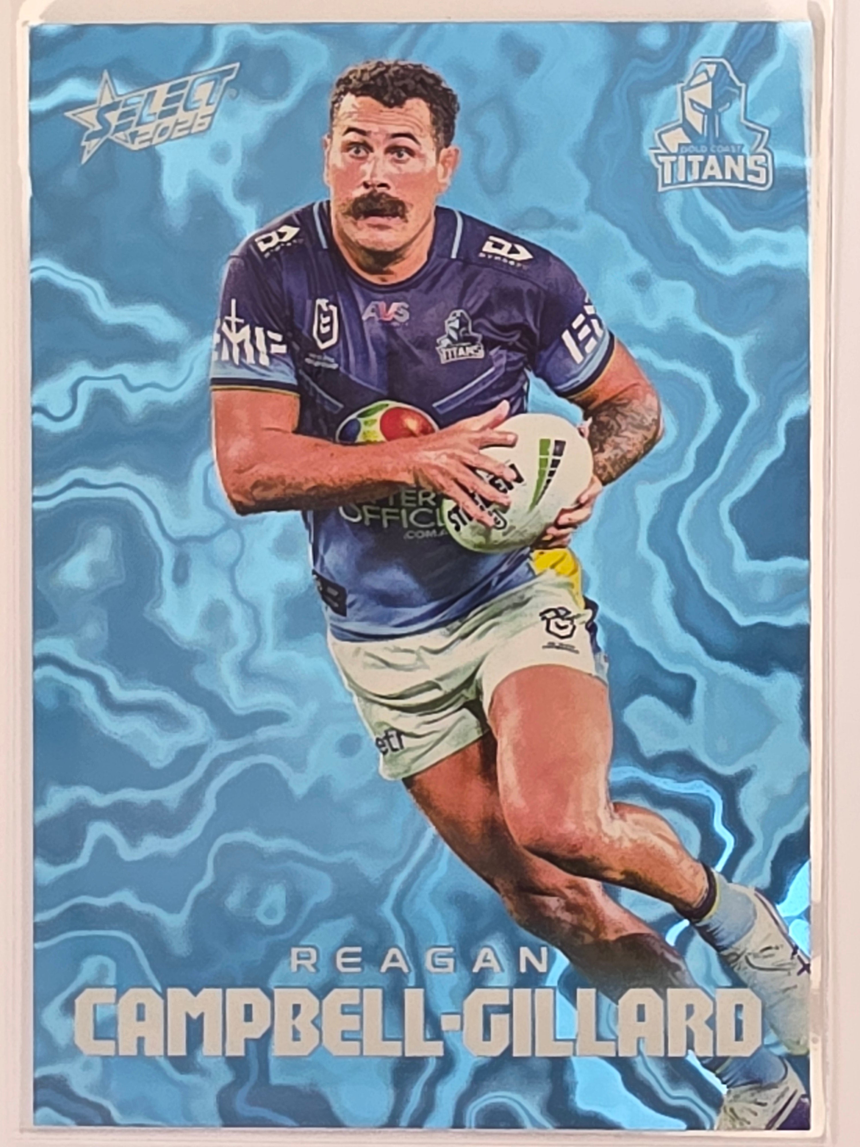 NRL 2026 League Heroes | Mercury | #M63 | #061/450 | Reagan Campbell-Gillard | Gold Coast Titans