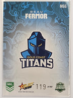 NRL 2026 League Heroes | Mercury | #M66 | #119/450 | Beau Fermor | Gold Coast Titans