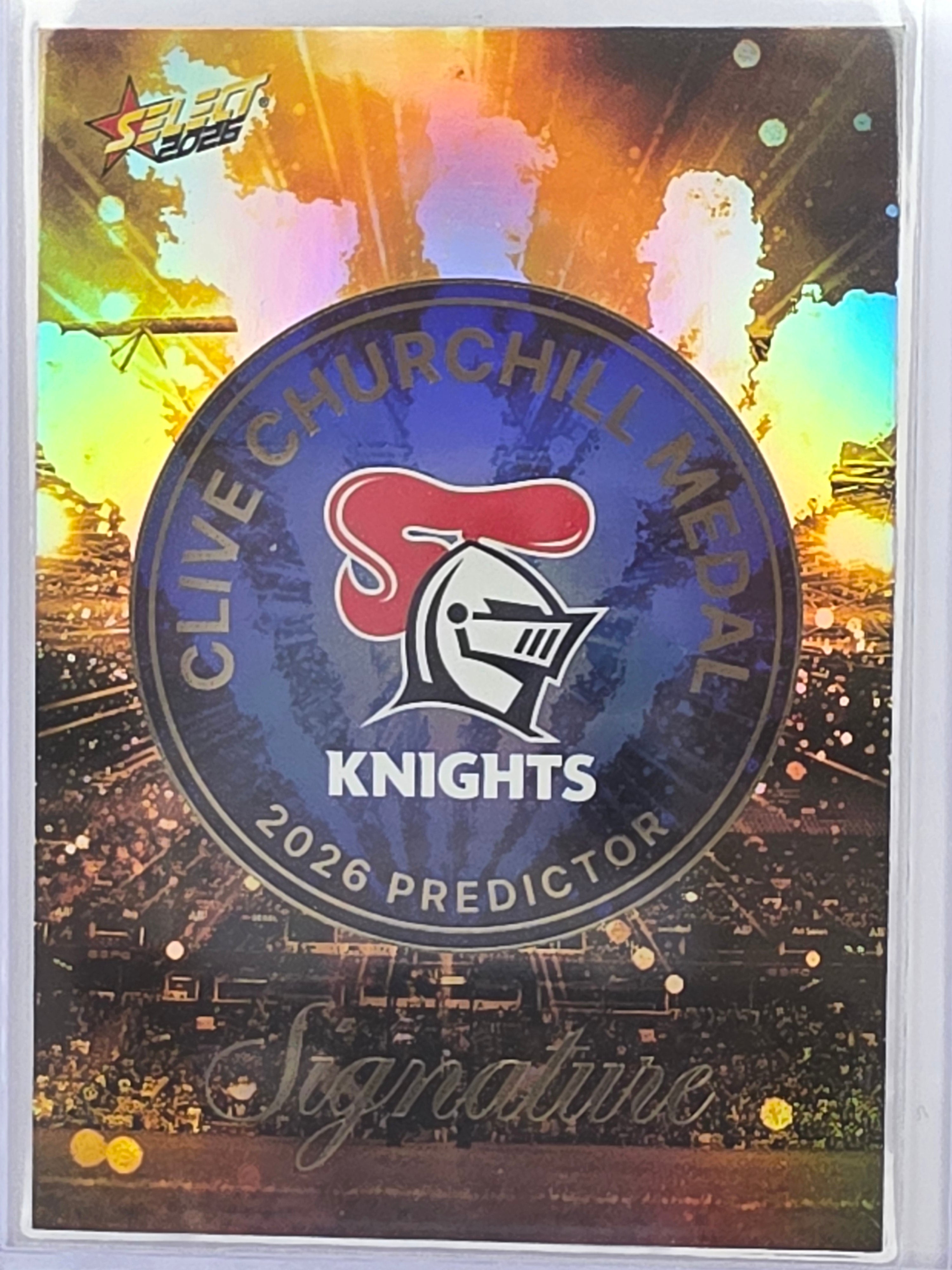 NRL 2026 League Heroes | Clive Churchill Predictor Gold | #CPG9 | #170/230 | Newcastle Knights