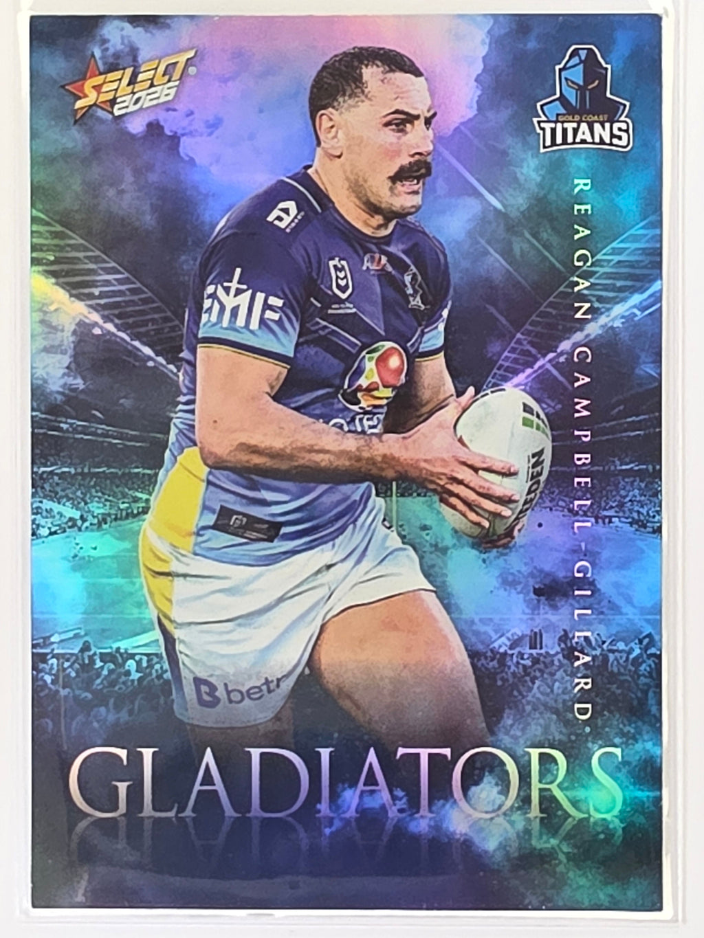 NRL 2026 League Heroes | Gladiators | #G48 | #458/599 | Reagan Campbell-Gillard | Gold Coast Titans