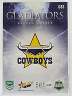 NRL 2026 League Heroes | Gladiators | #G83 | #581/599 | Reuben Cotter | North Queensland Cowboys