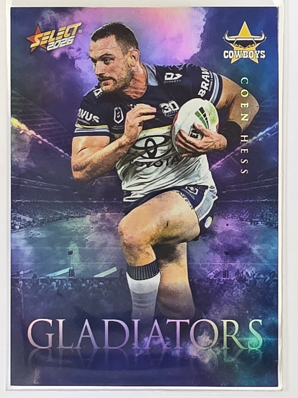 NRL 2026 League Heroes | Gladiators | #G86 | #292/599 | Coen Hess | North Queensland Cowboys