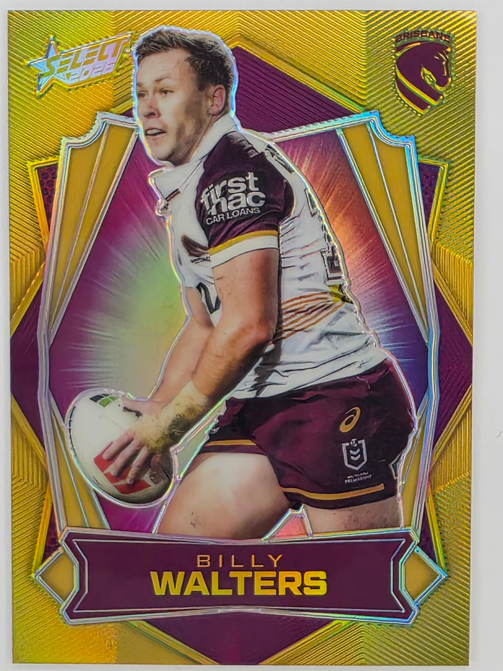 NRL 2026 League Heroes | Luminous | #L11 | Billy Walters | Brisbane Broncos