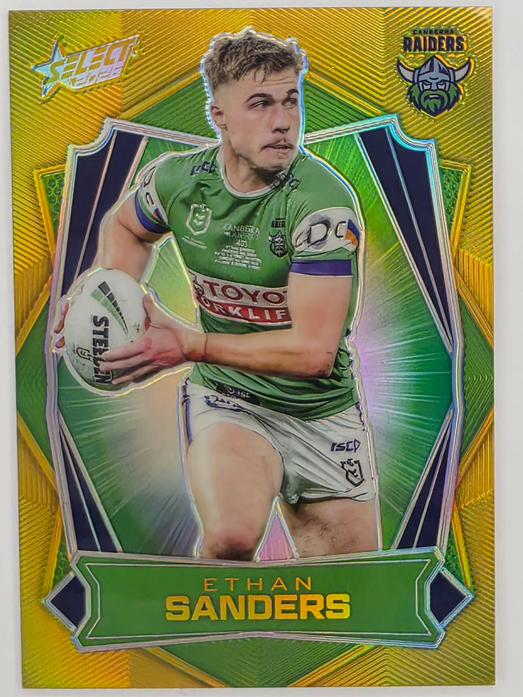 NRL 2026 League Heroes | Luminous | #L15 | Ethan Sanders | Canberra Raiders