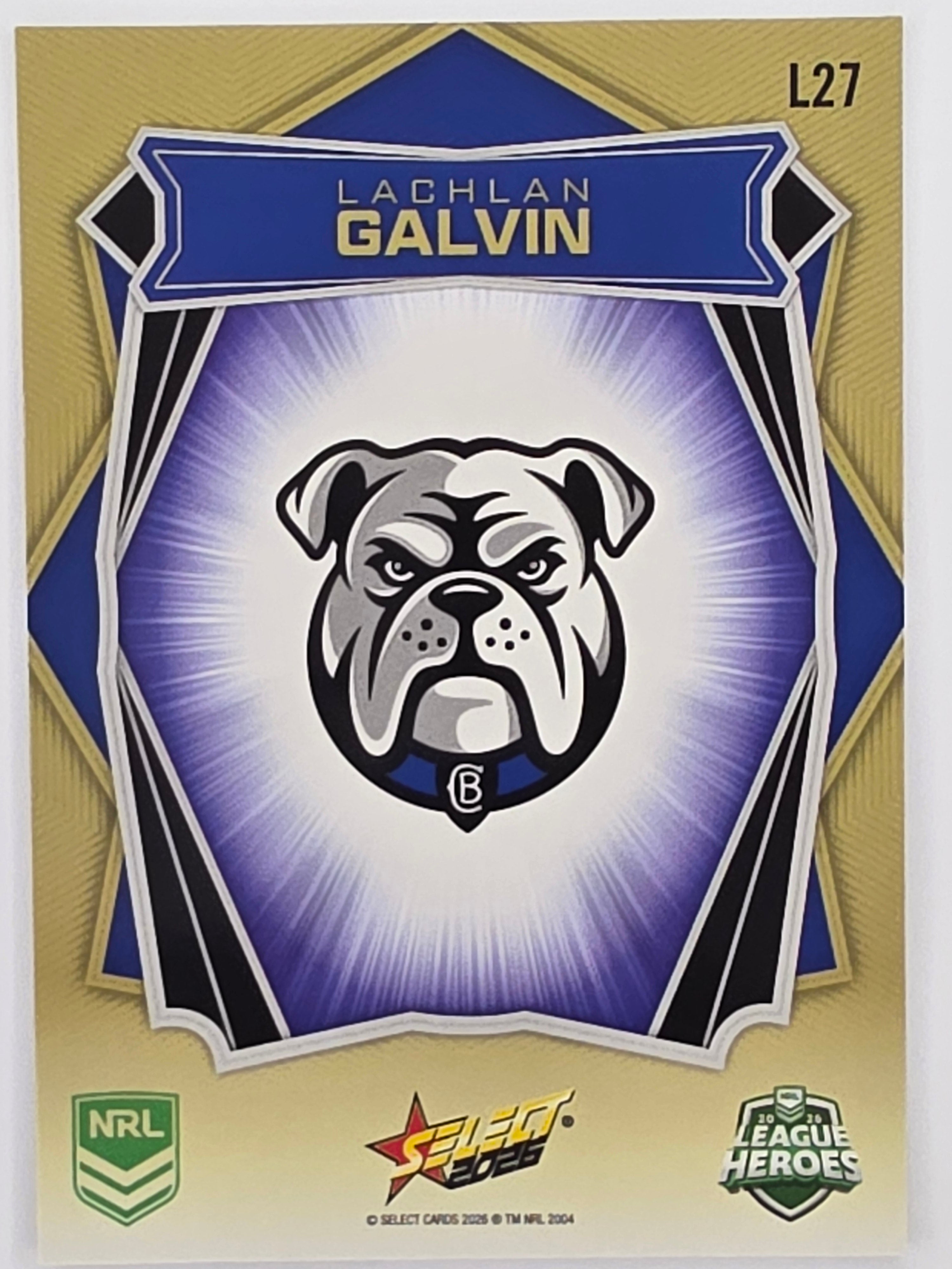 NRL 2026 League Heroes | Luminous | #L27 | Lachlan Galvin | Canterbury Bulldogs
