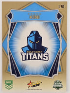 NRL 2026 League Heroes | Luminous | #L70 | Keano Kini | Gold Coast Titans